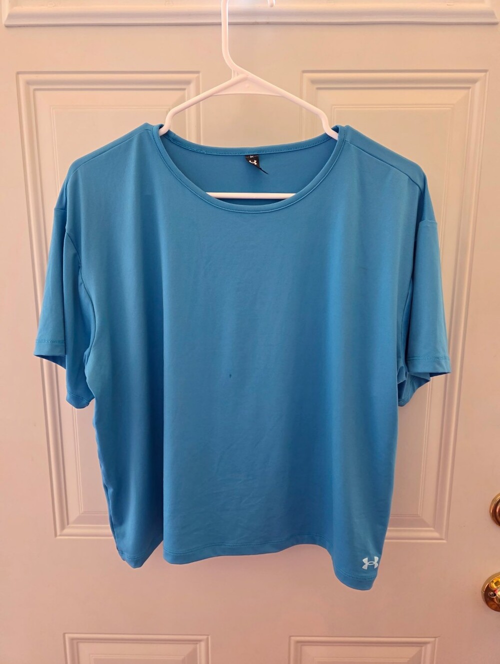 Under Armour Women's Light Blue Short Sleeve Tee Size Medium-New With Tags